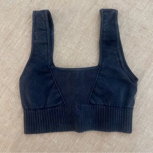 Free People square neck good karma sports bra |Size XS/S